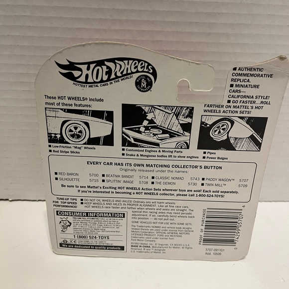 Vintage 1992 Hot Wheels Mattel Police Paddy Wagon NIP - Picture 3 of 5